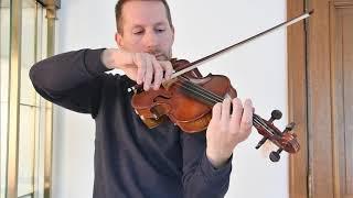 Audinot Mourot violin, violin demonstration, violin shop