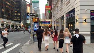 New York LIVE Monday Evening Heatwave Walk in Manhattan (23rd June 2025)