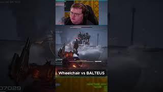 Wheelchair Tank vs Balteus FULL FIGHT #shorts #gaming #twitch #gamingstreaming