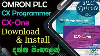 OMRON PLC Software Download and Install | CX Programmer | CX one | PLC for Beginners 40