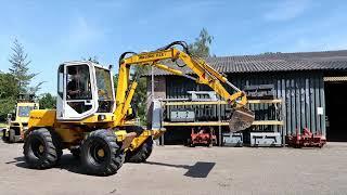 Functional Test Mecalac 11CXi Wheel excavator-loader