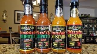 Flash Point Sauces "Smokin' Mustard" and "Blazin' Mustard" Review