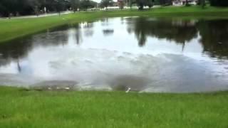 3 sinkholes forming