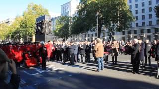 Chelsea Pensioners and comrades - Remembrance Sunday 2013