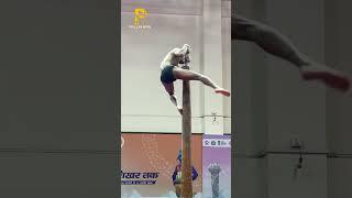 Mallakhamb#calisthanic#sports#mallakhamb#viralreel#viralvideo#shotsvideo#kheloindia#indiansport