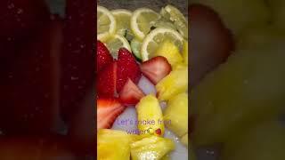 Fruit Water #fyp #amazon #amazonfind #fruitwater #vlog #minivlog