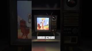 The short horror game that lives in my head rent-free #indiegames  #horrorgaming #videogames #shorts