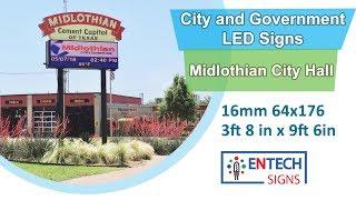 LED Signs for Cities and Municipalities | Cloud-Based Software | 16MM LED Marquee