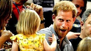 Prince Harry's popcorn swiped by toddler