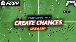 You struggle to create chances in fc24 - check out this overpowered basic attacking principle