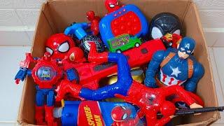 Spiderman Pencil Box, Iron Man Mask, Captain America, and More Toys To Review