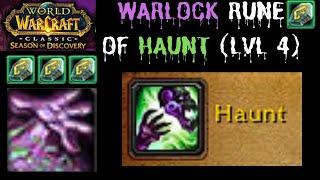 SOD - Get Haunt (Learn it at lvl 2) Rune in Season of Discovery (Horde)