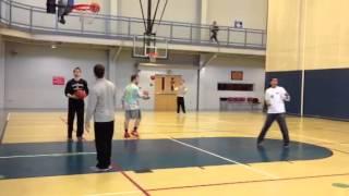 Basketball lesson