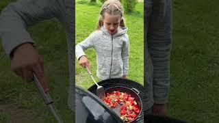 ЯИЧНИЦА СО ВКУСОМ ЭТОГО ЛЕТА  #гриль #новыйрецепт #барбекю