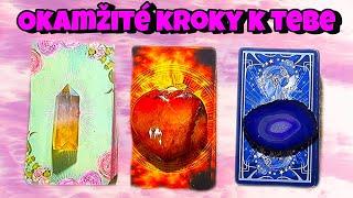 Jeho/jeho okamžité kroky smerom k tebe + iniciály #vykladkaret #tarot