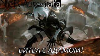 БИТВА С АДАМОМ! Прохождение NieR: Automata Часть 14!