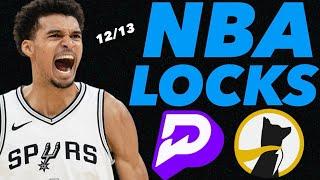 PRIZEPICKS NBA FRIDAY 12/13/24 - FREE PICKS!!! - (7-0 SWEEP!!!) - BEST PLAYER PROPS - NBA TODAY