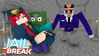 Monster School : JailBreak Part 2 - Minecraft Animation