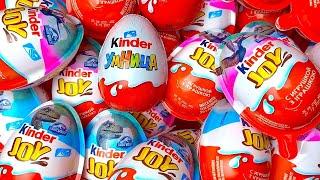 500 Kinder Surprise Eggs / CANDY BAR6 Satisfying video / A Lot of Candy