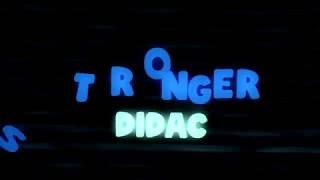 Didac - Stronger (Official Lyric Video)