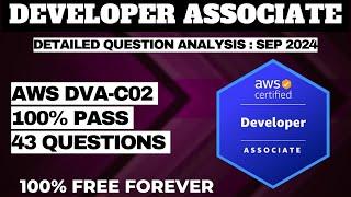 AWS Certified Developer Associate Practice Questions - ANALYSIS SEP-2024 (DVA-C02)