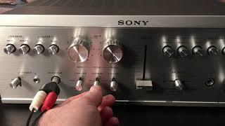 Sony TA-1150 Vintage Hi-Fi Amplifier - Quick HQ Direct Audio Test - Antony and the Johnsons.