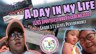 A day in my life | Vlog#3 |LJCS Sportsfest & Field demo 2020 | Grade 3&5 Level Performance| Salvi TV