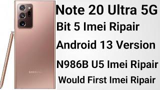 Samsung Galaxy Note 20 Ultra 5G Imei Ripair | SM-N986B U4 U5 IMEI Repair