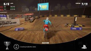 MX vs ATV Legends coloring inside the Lines PS5