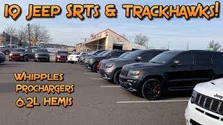 Largest Jeep SRT and Trackhawk Meet ever!