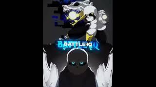 Delta Sans vs. Glitchtale Sans