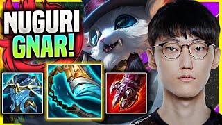 NUGURI IS A MONSTER WITH GNAR! - FPX Nuguri Plays Gnar Top vs Ornn! | Season 11