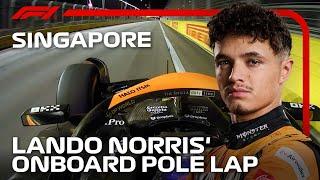 Lando Norris' Pole Lap | 2024 Singapore Grand Prix | Pirelli