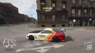 Drifting Through Edinburgh in a Supra