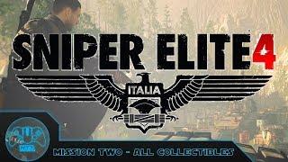 Sniper Elite 4 - All Collectibles - Mission 2: Bitanti Village