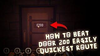 How to Beat Door 200 Easily Fully Explained | Doors Floor 2 Ending Daam Seek Detailed Guide Roblox