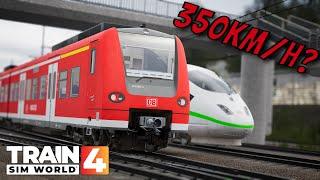 350km/h mit der S-BAHN? | Die (wahrscheinlich) schnellste S-Bahn der Welt | Train Sim World 4