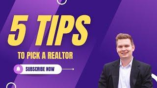 How to pick a Realtor