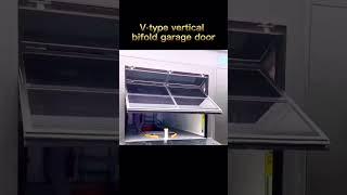 Vertical bifold garage door#design #shorts #viral #fyp #trending #architecture #homebuilders #fypシ