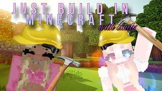 JUSIT BUILDING WITH EMILY IN MINECRAFT !!