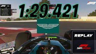 Otis Lawrence's USA F1 24 Esports Pole and Reaction! 1:29.421.