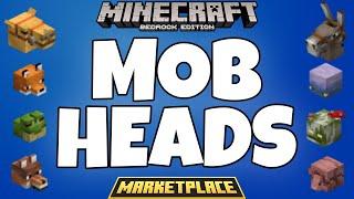 MOB HEADS ADD-ON for Minecraft Bedrock Edition