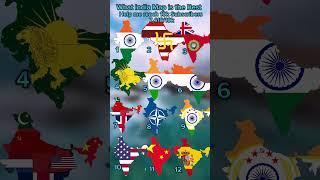 What India Map is the Best part 2 #geography #map #mapping #mapper #history #asia #india