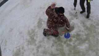 Зимняя рыбалка на жерлицы / Pike fishing