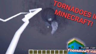 Me and my Friend Screwed around with the TORNADO MOD and this happend...