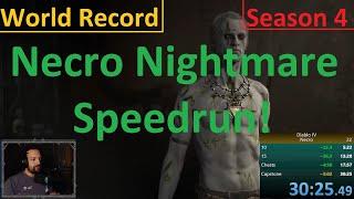 Necro WR Speedrun! 30:24 - Diablo 4