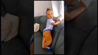 When you let your husband dress up your son for his doctor’s appointment#shorts#blackandwhite