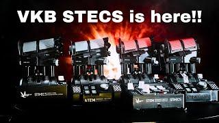 VKB STECS - The most anticipated throttle is finally here!