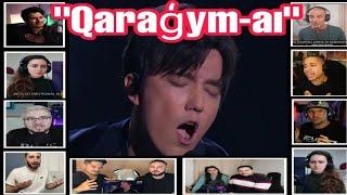 "QARAGYM-AI" BY DIMASH / REACTION COMPILATION