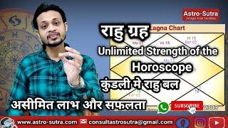 राहु ग्रह The Unlimited Strength of the Horoscope असीमित लाभ और राहु